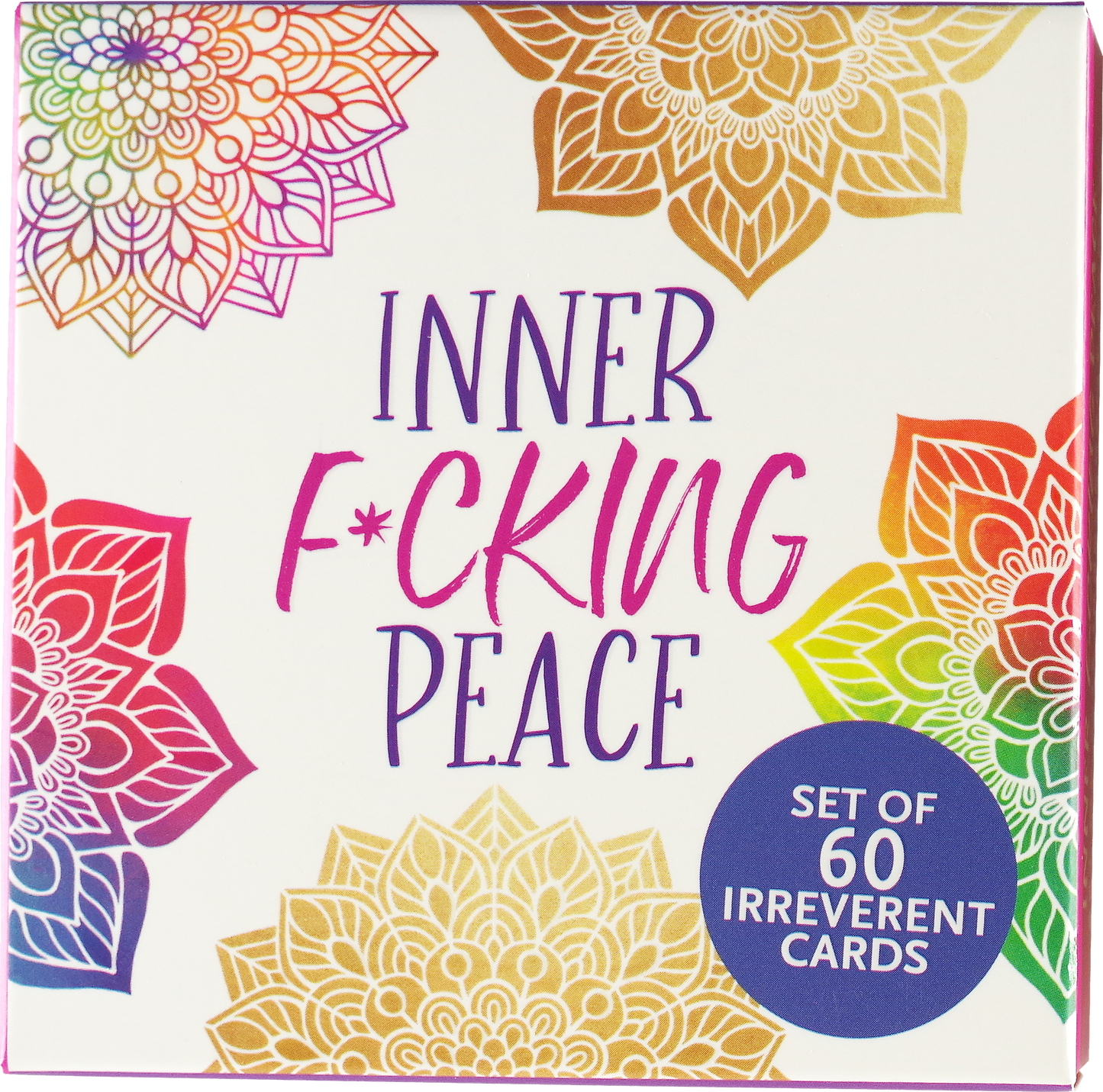 Inner F*cking Peace Motivational Cards (60 pack)