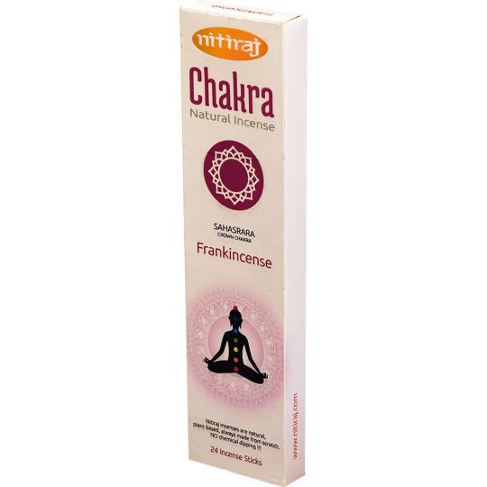 73112 Nitiraj Natural Chakras Incense - Crown Chakra