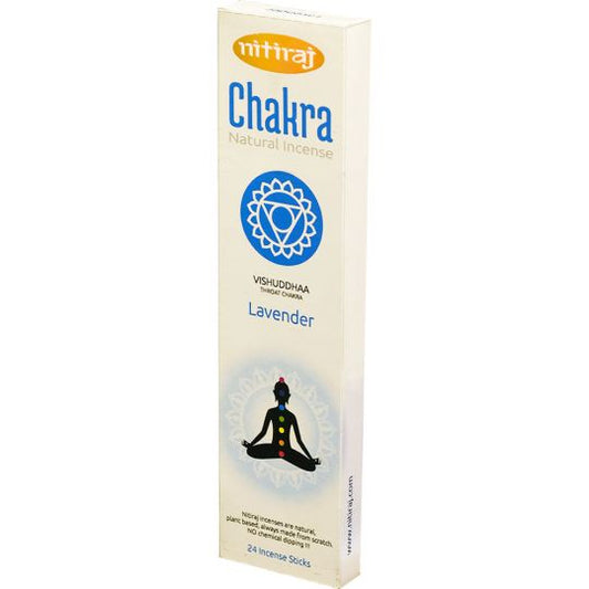 73114 Nitiraj Natural Chakras Incense - Throat Chakra