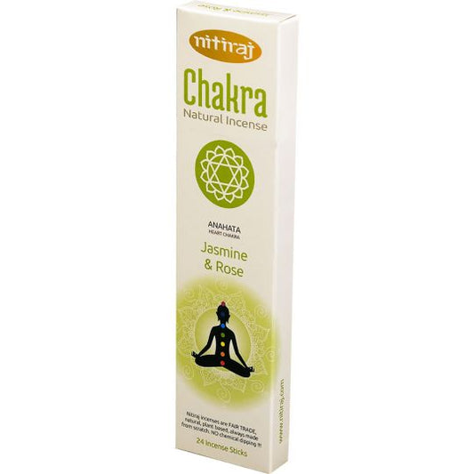 73115 Nitiraj Natural Chakras Incense - Heart Chakra