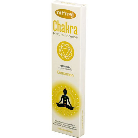 73116 Nitiraj Natural Chakras Incense - Solar Plexus