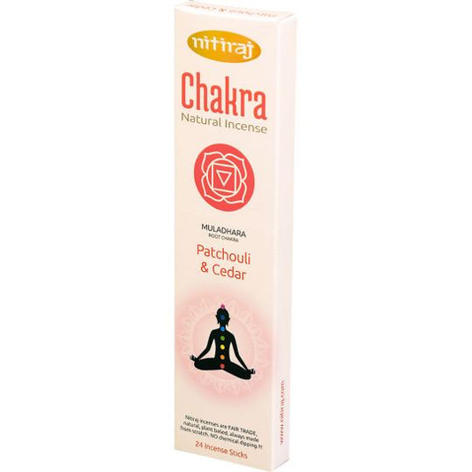 73118 Nitiraj Natural Chakras Incense - Root Chakra