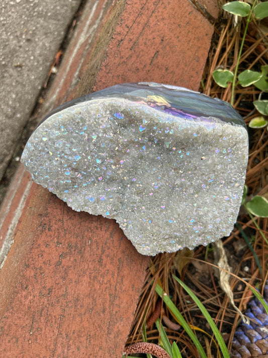 CWAA80 Angel Aura Quartz Cluster