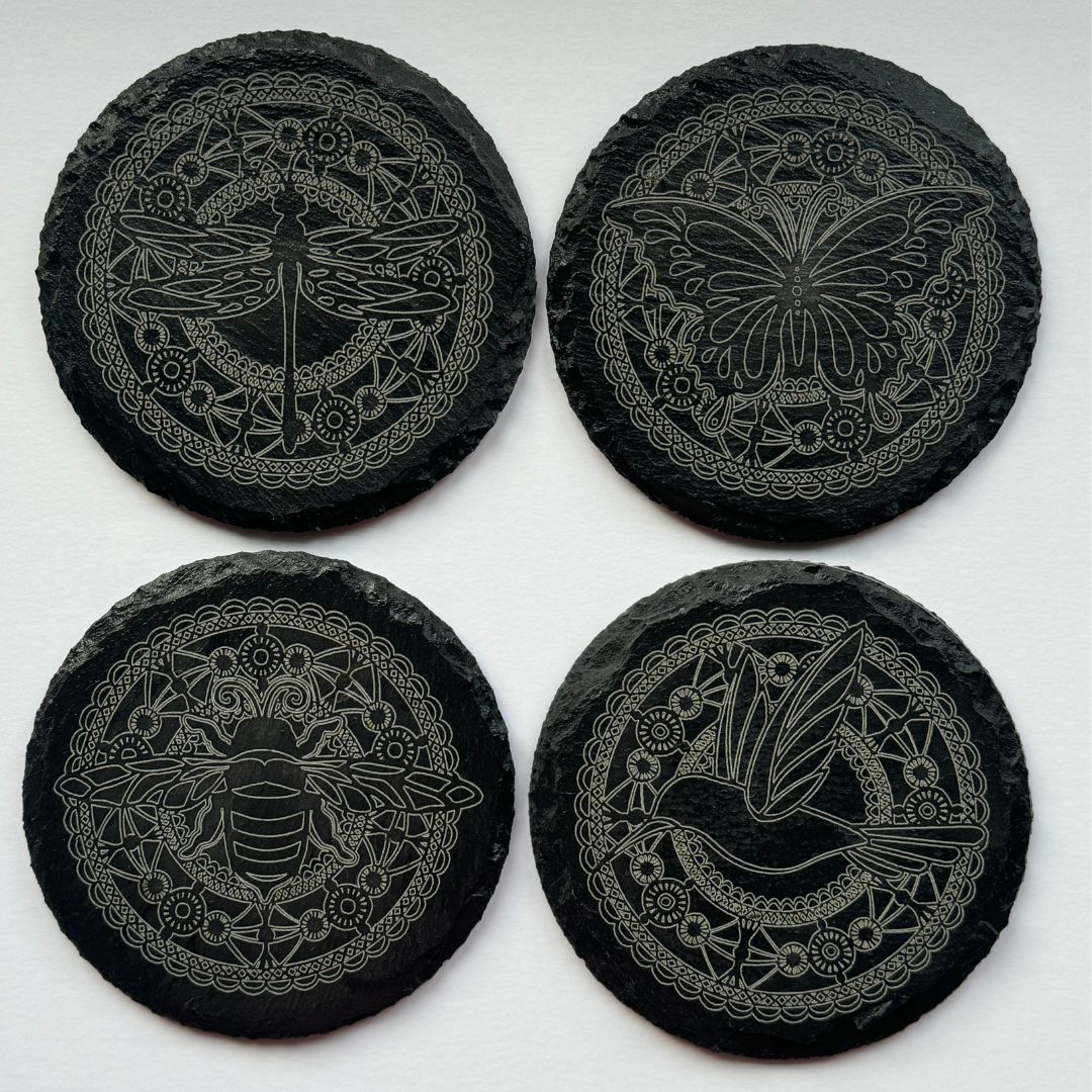 Coasters Mandala Nature Set