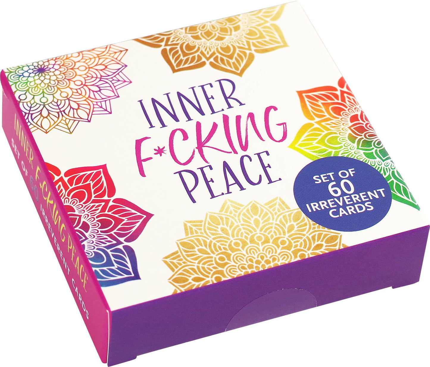 Inner F*cking Peace Motivational Cards (60 pack)