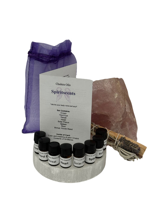 Set:  Small Chakra Oils